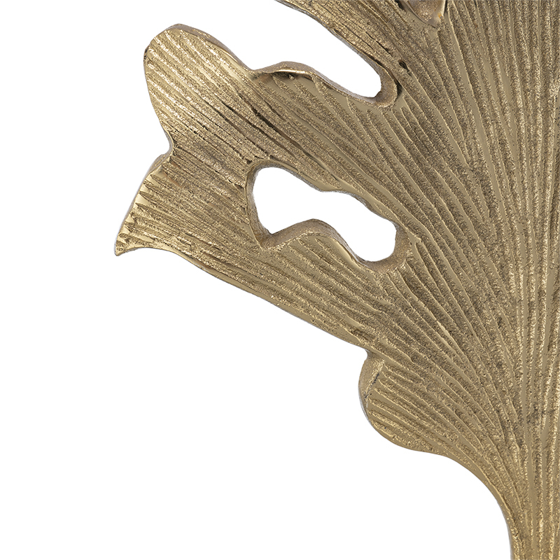 Anmytek Gold And White Table Lamp Leaf Design D13x22.2 Inch Decorative Table Lamp For Living Room Bedroom End Table