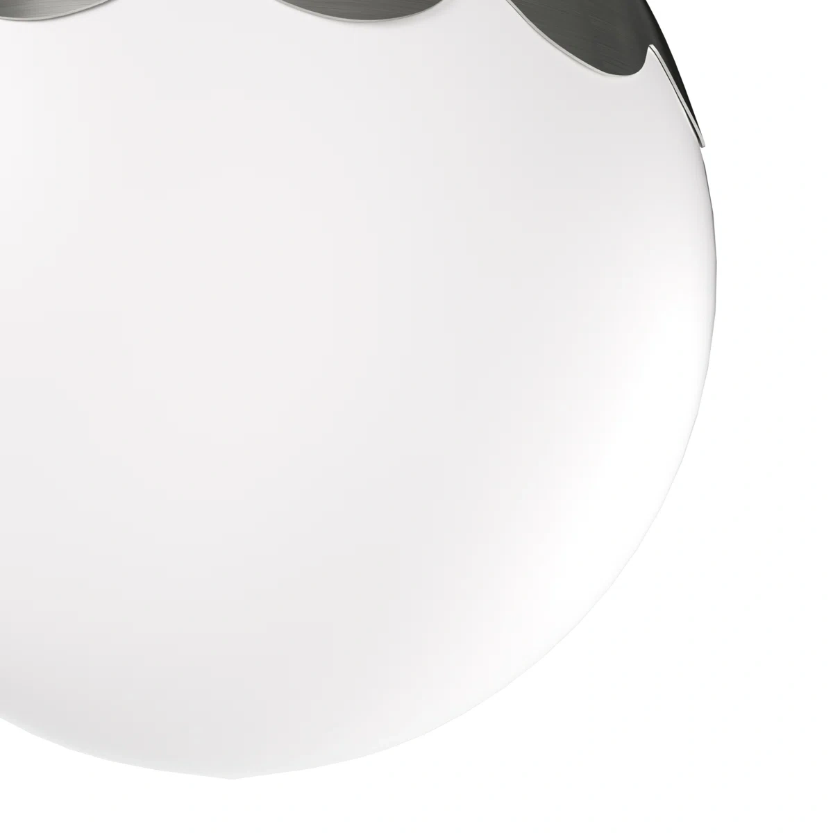 7.87" W 1-Light Globe Semi Flush Mount(not included bulbs)