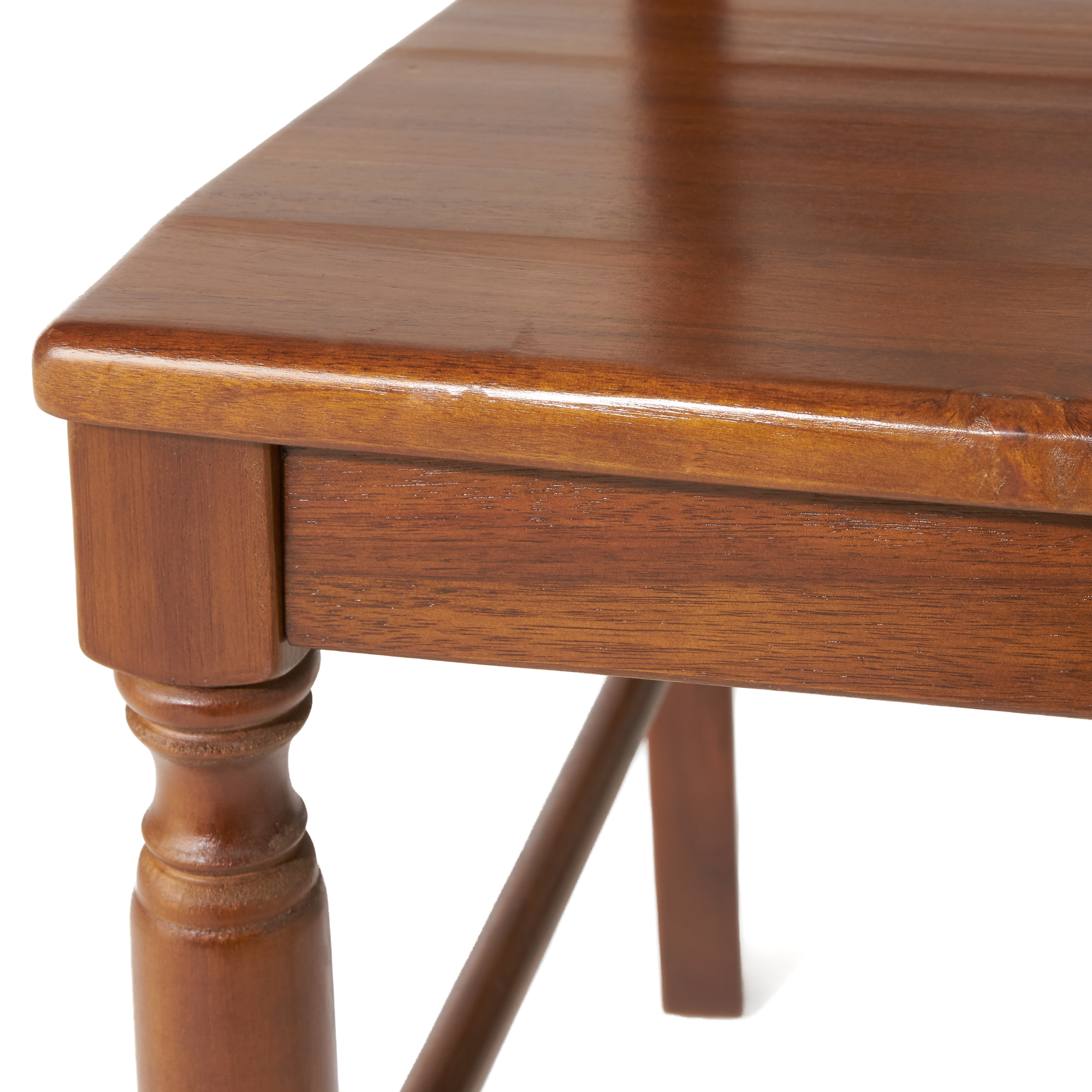 Anmytek Acacia Wood Dining Chairs Set of 2 Dark Oak Finish