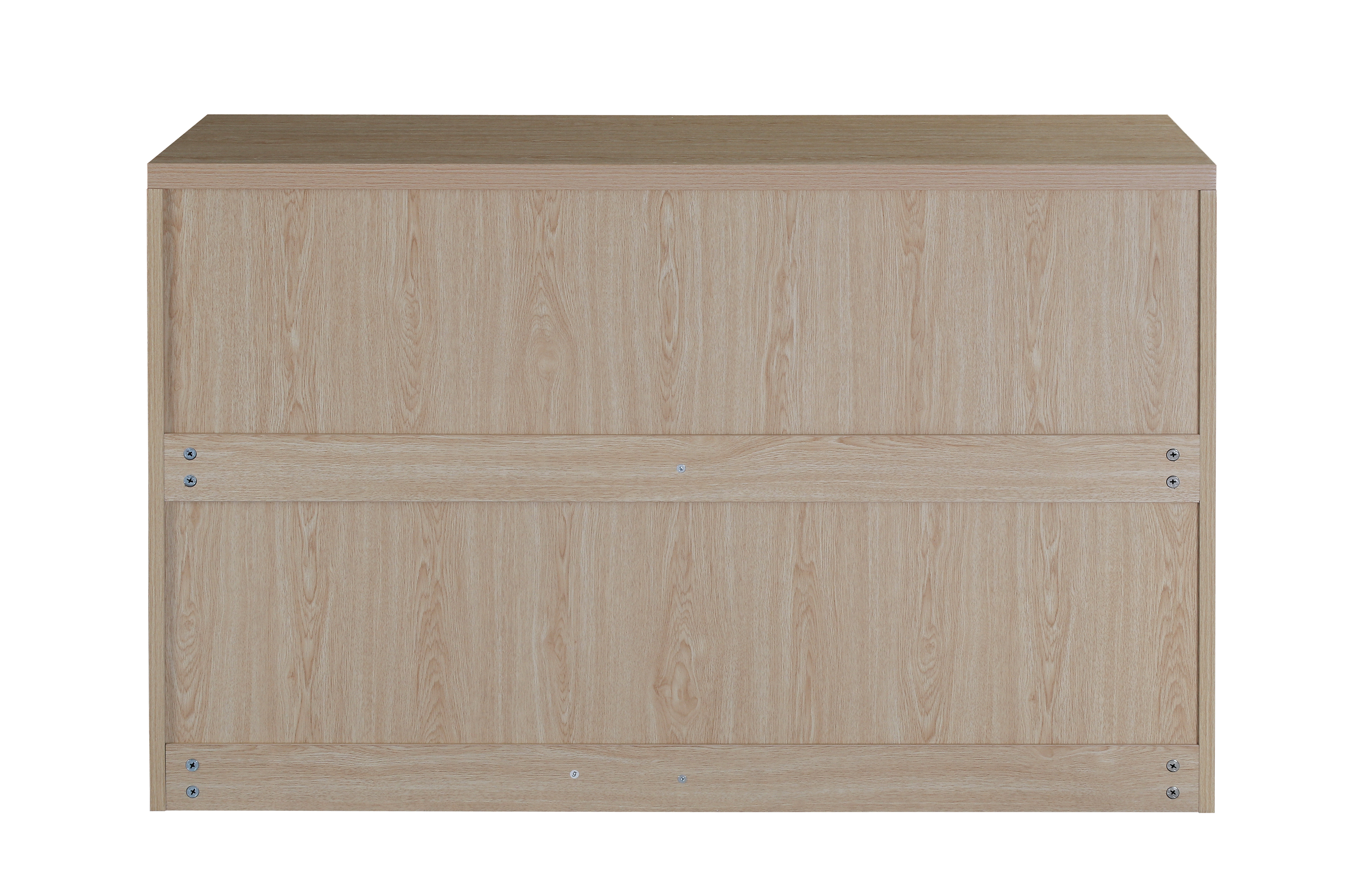 Anmytek Two Tone Dressing Table 48 Inch Wooden Makeup Vanity With Storage Cabinet For Bedroom Nursery Wardrobe Apartment