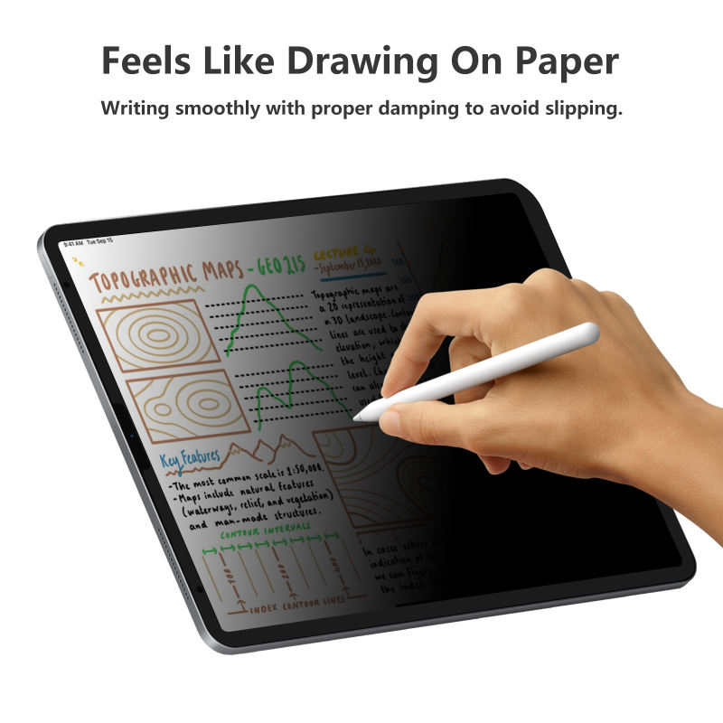 Paperfeel pro for iPad Privacy Screen Protector