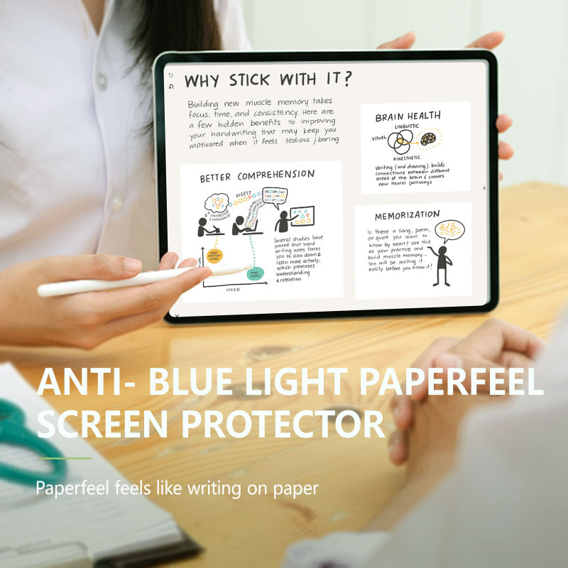 Paperfeel pro for iPad Anti-Blue light screen protector