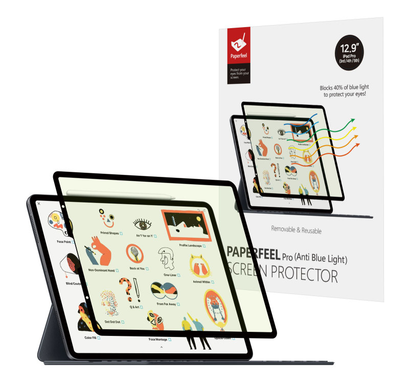 Paperfeel pro for iPad Anti-Blue light screen protector