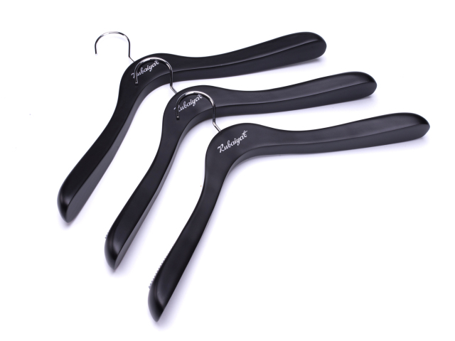Deluxe Black Color Wooden Coat Hangers
