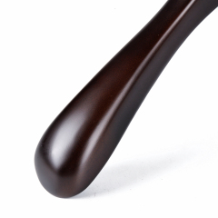 Deluxe Walnut Color Wooden Coat Hangers