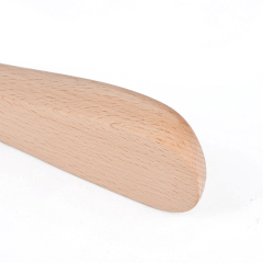 Deluxe Unpainted Natural Color Wooden Coat Hanger