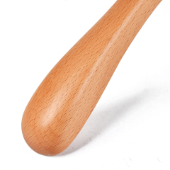 Deluxe Natural Color Wooden Coat Hanger