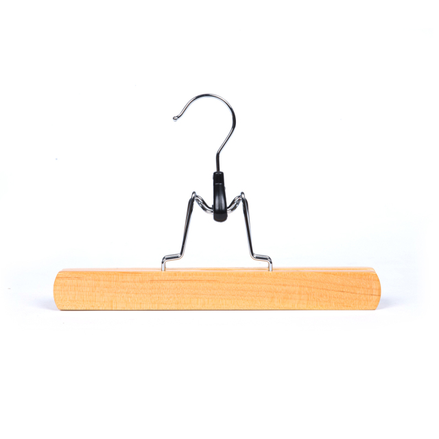 Wood Clamp Hangers With Non Slip Padded Velvet