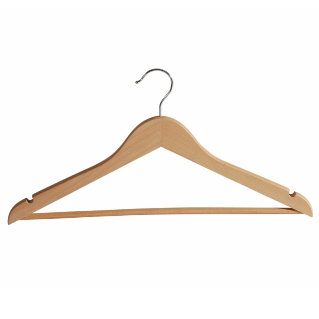 Natural Wooden Clothes Hangers Wooden Hanger For Clothes