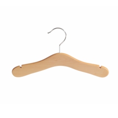 High Quality Children Custom Hangers Kids Wood Clothes Hangers For Garment Display