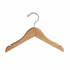 Wholesale Natural Wooden Baby Kids Children Top Hangers