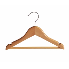 26CM Natural Wood Kids Baby Children Clothes Hangers For Shop