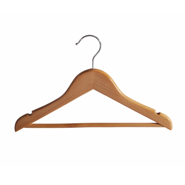 Wood Children Cloth Hanger Wooden Natural Kids Baby Clothes Hangers