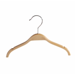 Natural Wooden Baby Children Kids Top Hangers For Clothing