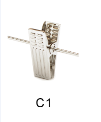 Chrome spots & strip clips