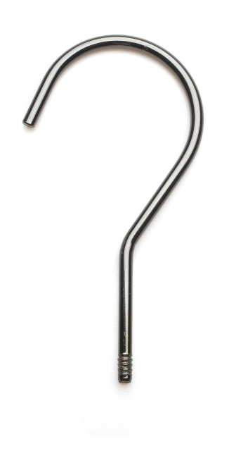 Gun nickel finihshed hook