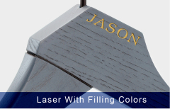 Laser With Filling Colors