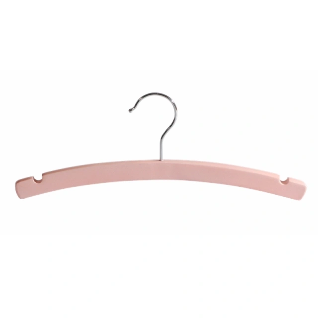 Wood Children Clothes Hanger Moon Shape Kids Baby Hangers