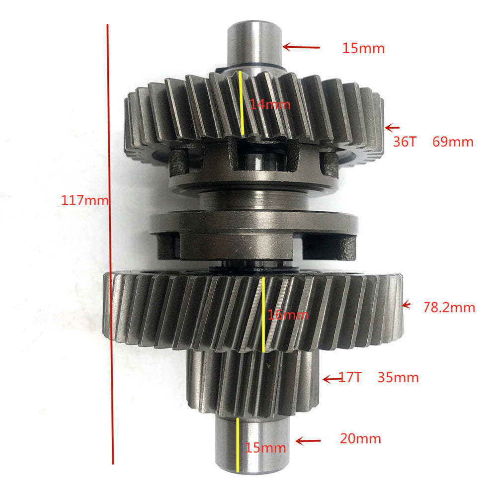 Intermediate Shaft For Hammerhead 150CC 200CC Go Kart Dune Buggy Middle