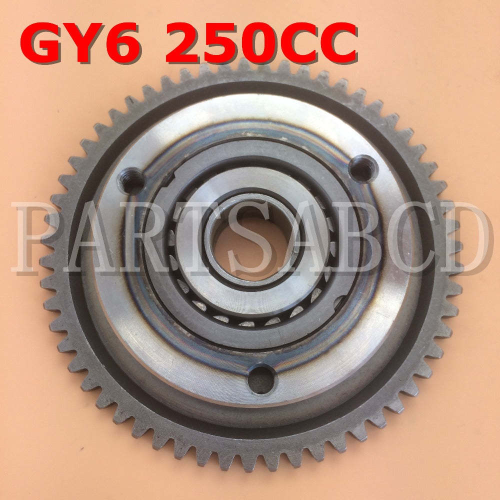 PARTSABCD GY6 250CC Starter Clutch Assy For GY6 250CC ATV QUAD Scooter Go Kart