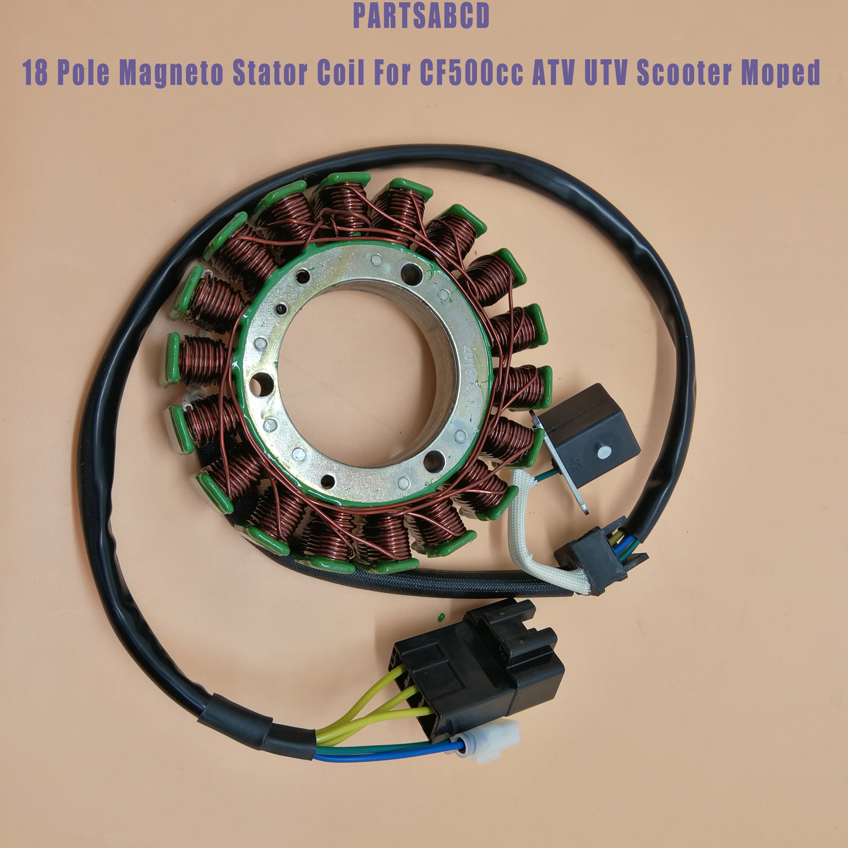Stator Magnéto 18 Bobines Pour CFMoto X5 UFORCE 500 CF500 - Remplacement Référence 0180-032000