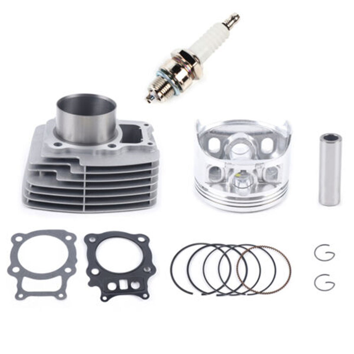 Cylinder Piston Gasket Top End Kit For Honda Rancher TRX350TM TRX350TE 2000-2006 12100-HN5-670