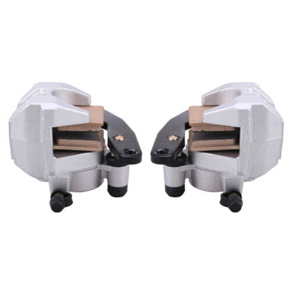 Front Left Right Brake Caliper W/Pads for Yamaha Grizzly 660 YFM660 2002-2008 4WV-2580T-10-00 4WV-2580U-10-00