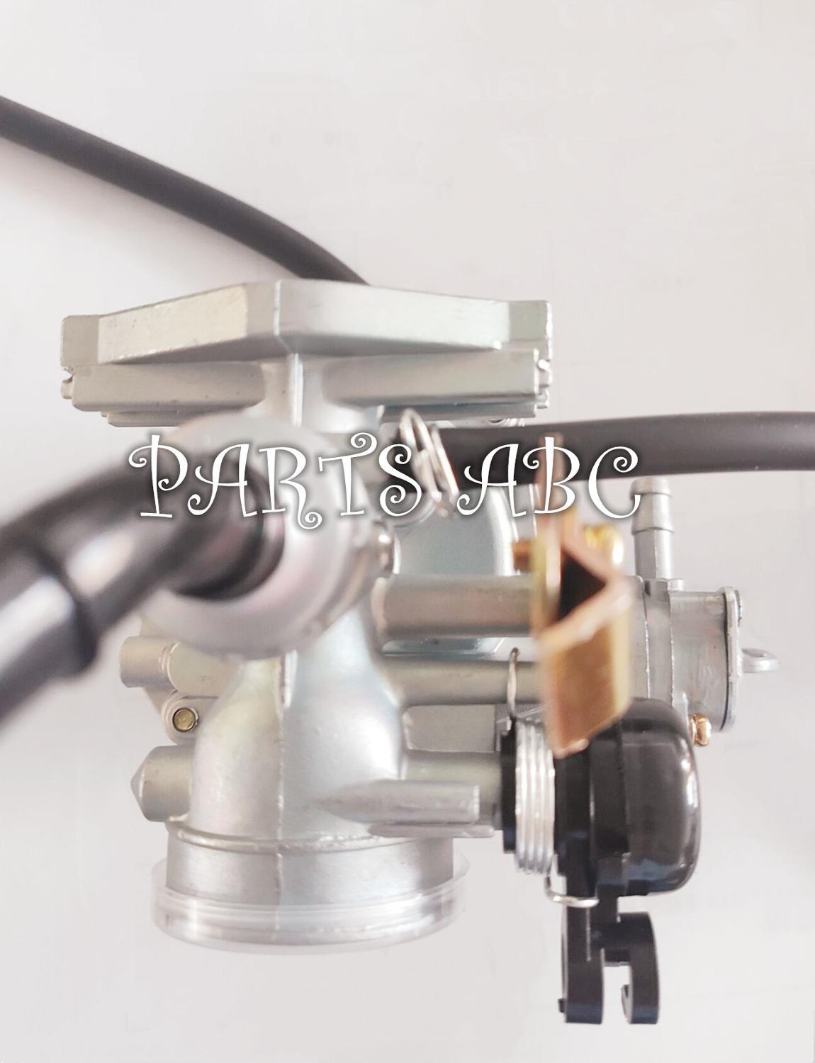 PZ19 carburetor with cable choke and petcock for 50cc 70cc 90cc 110cc 100cc 125cc