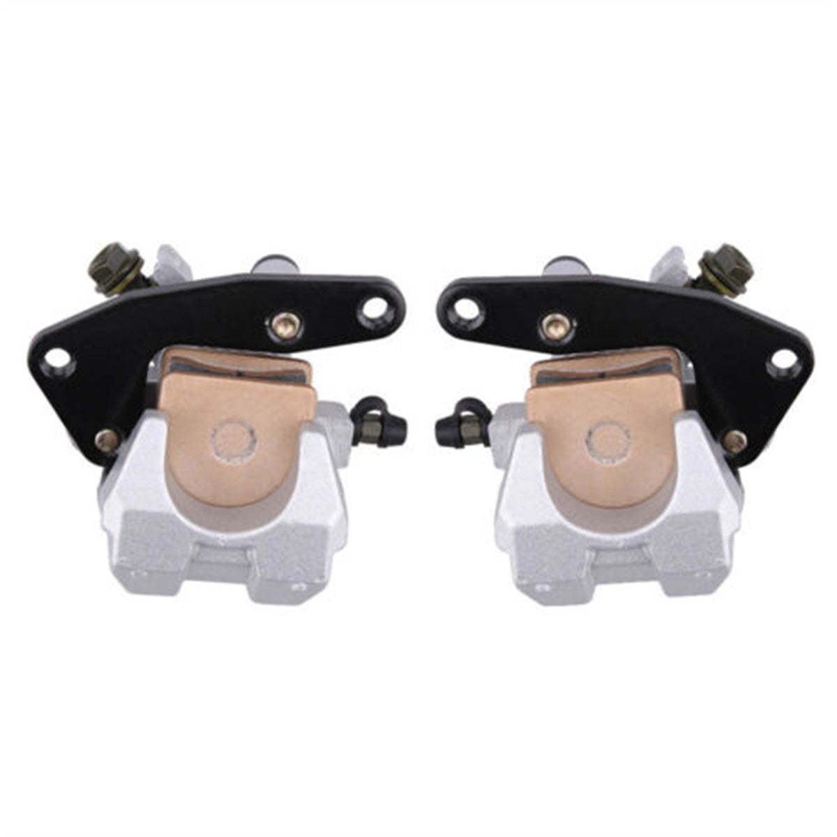 Front Left Right Brake Caliper W/Pads for Yamaha Grizzly 660 YFM660 2002-2008 4WV-2580T-10-00 4WV-2580U-10-00