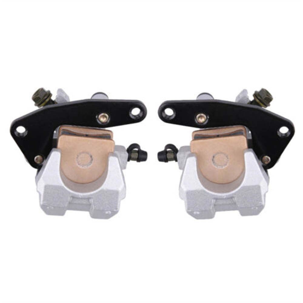 Front Left Right Brake Caliper W/Pads for Yamaha Grizzly 660 YFM660 2002-2008 4WV-2580T-10-00 4WV-2580U-10-00