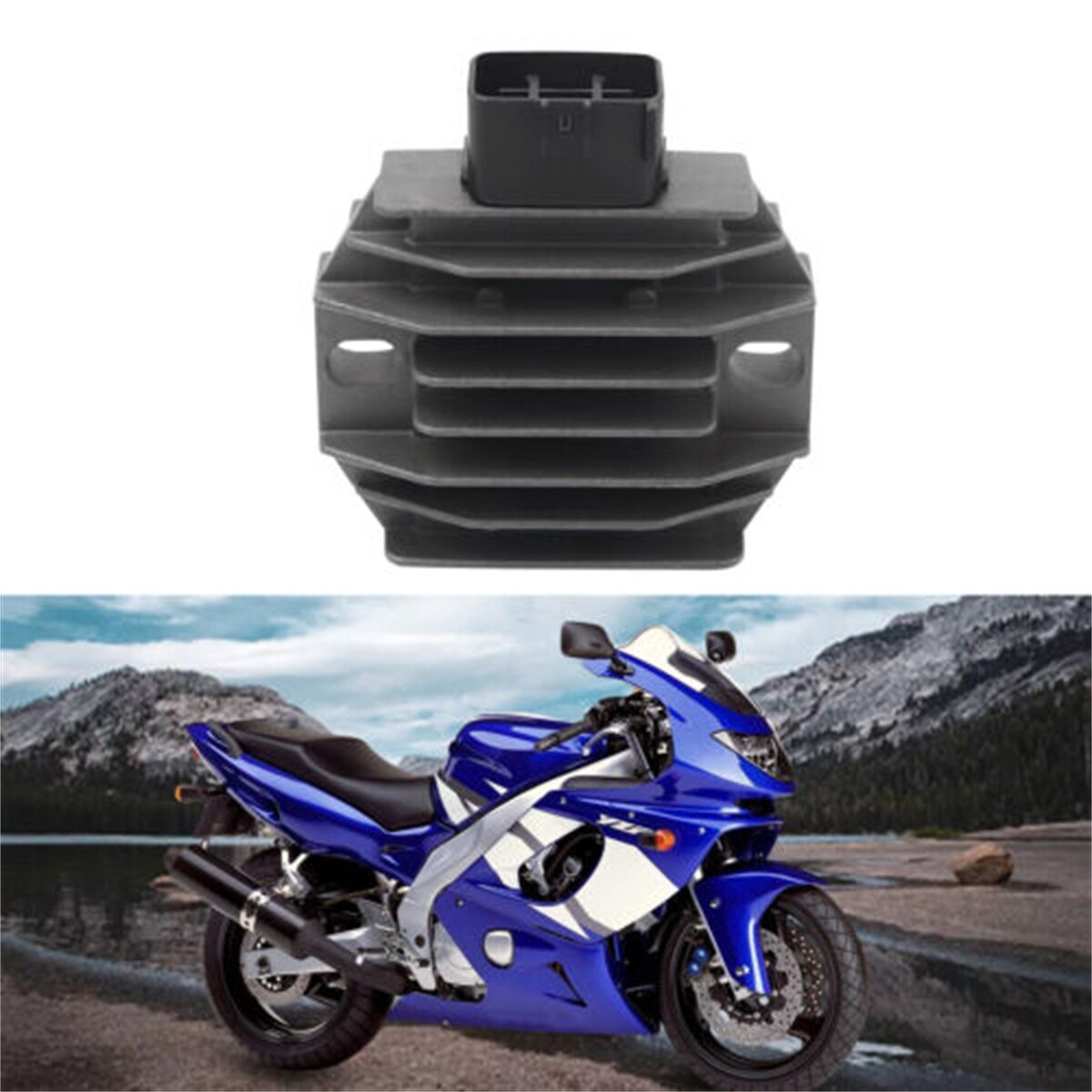Voltage Regulator Rectifier for Yamaha Grizzly 660 YFM660 2002 -2008 ATV