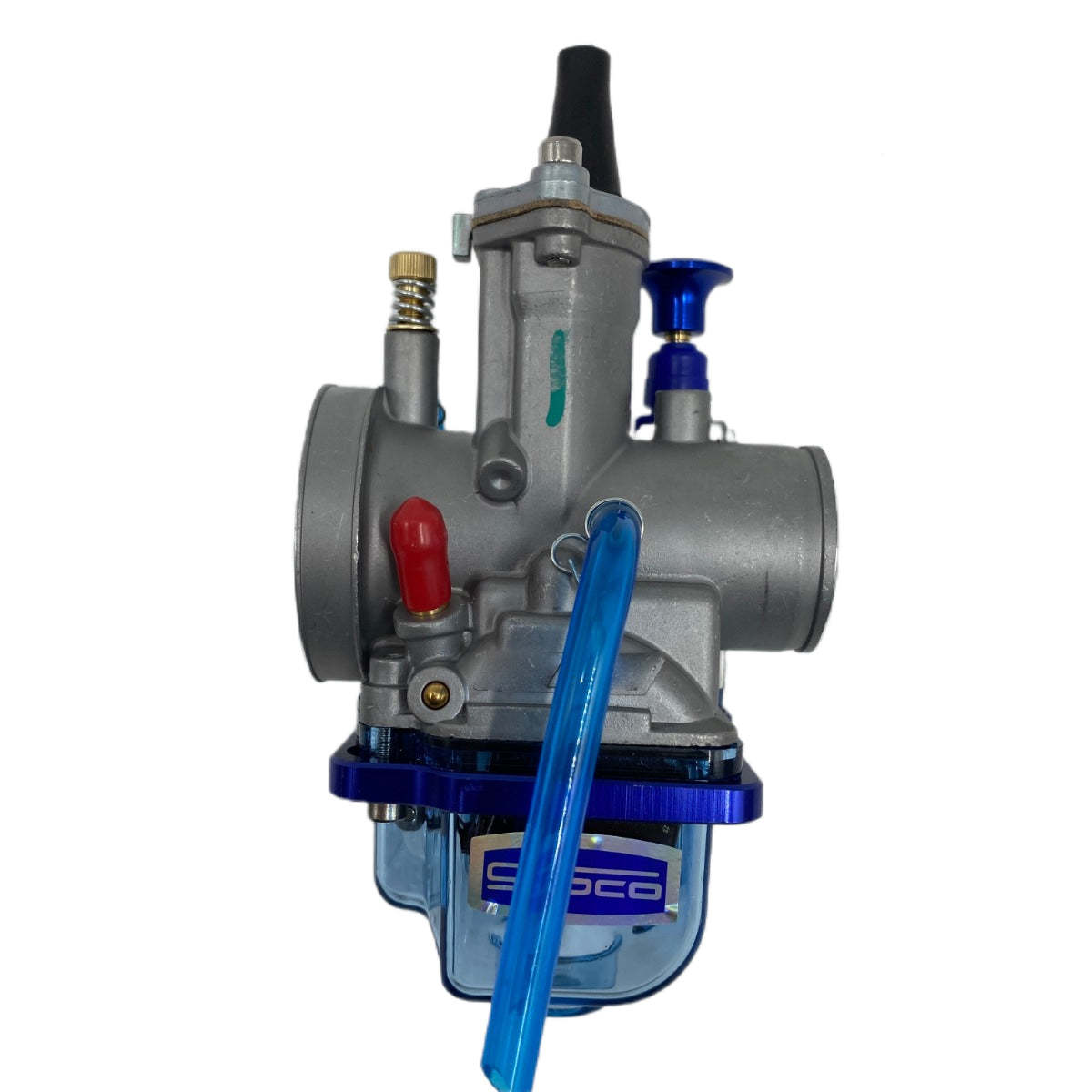 Racing Carburetor PWK28 PWK 28 28MM Flat Slide for 2 4 Stroke Engine Blue