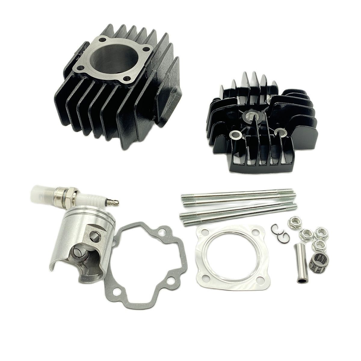 60CC Big Bore Cylinder Kits Piston Set for Yamaha 50 PW50 QT50 Y-Zinger
