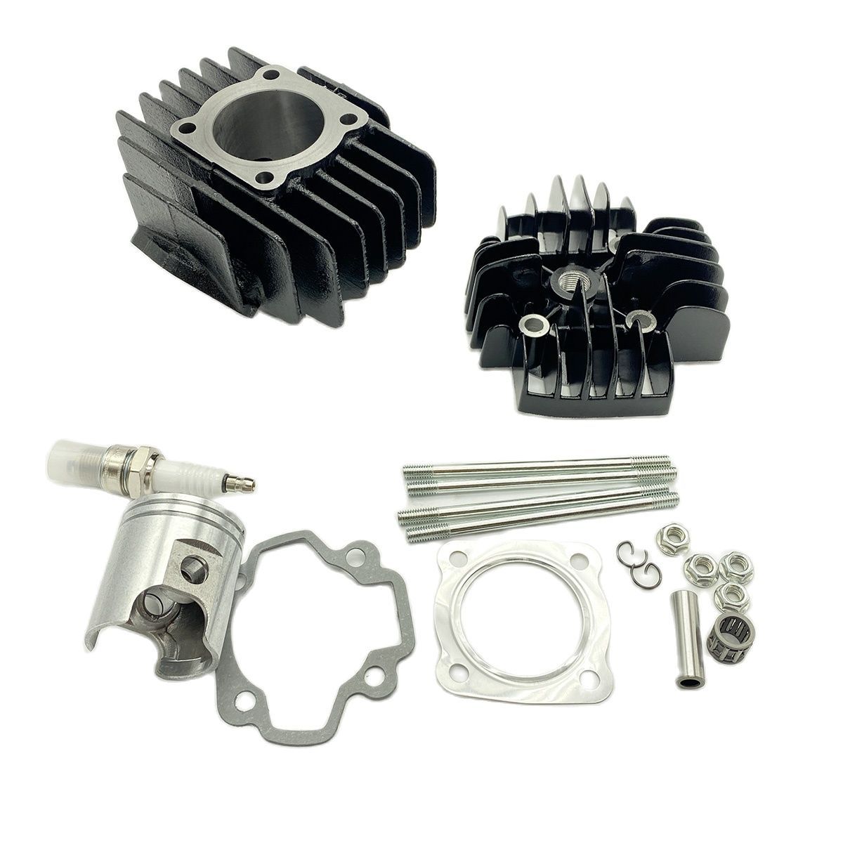 60CC Big Bore Cylinder Kits Piston Set for Yamaha 50 PW50 QT50 Y-Zinger