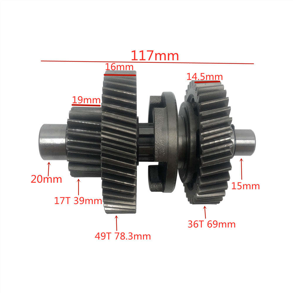 Intermediate Shaft Fit For 300CC ATV Quad Go Kart Dune Buggy