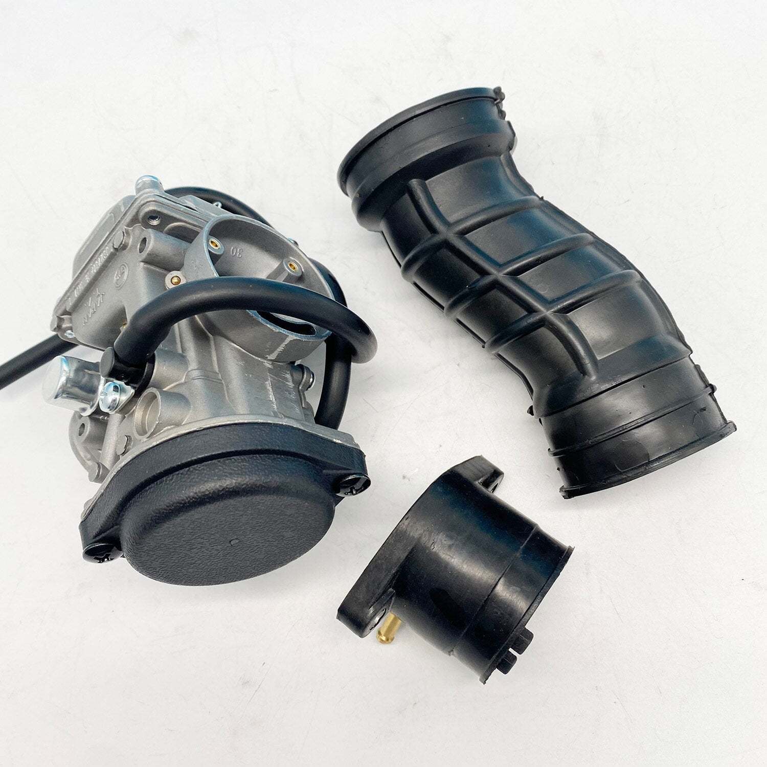 30mm Carburetor TK JIANSHE LONCIN BASHAN 250cc ATV QUAD ATV250 JS250 Carburetor W/ Intake Manifold&amp;Air Filter Rubber Boot Hose