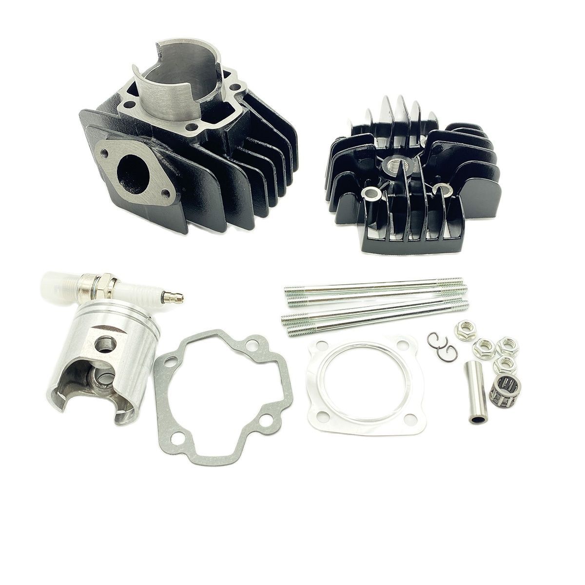 60CC Big Bore Cylinder Kits Piston Set for Yamaha 50 PW50 QT50 Y-Zinger