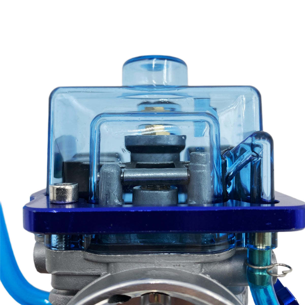 Racing Carburetor PWK28 PWK 28 28MM Flat Slide for 2 4 Stroke Engine Blue