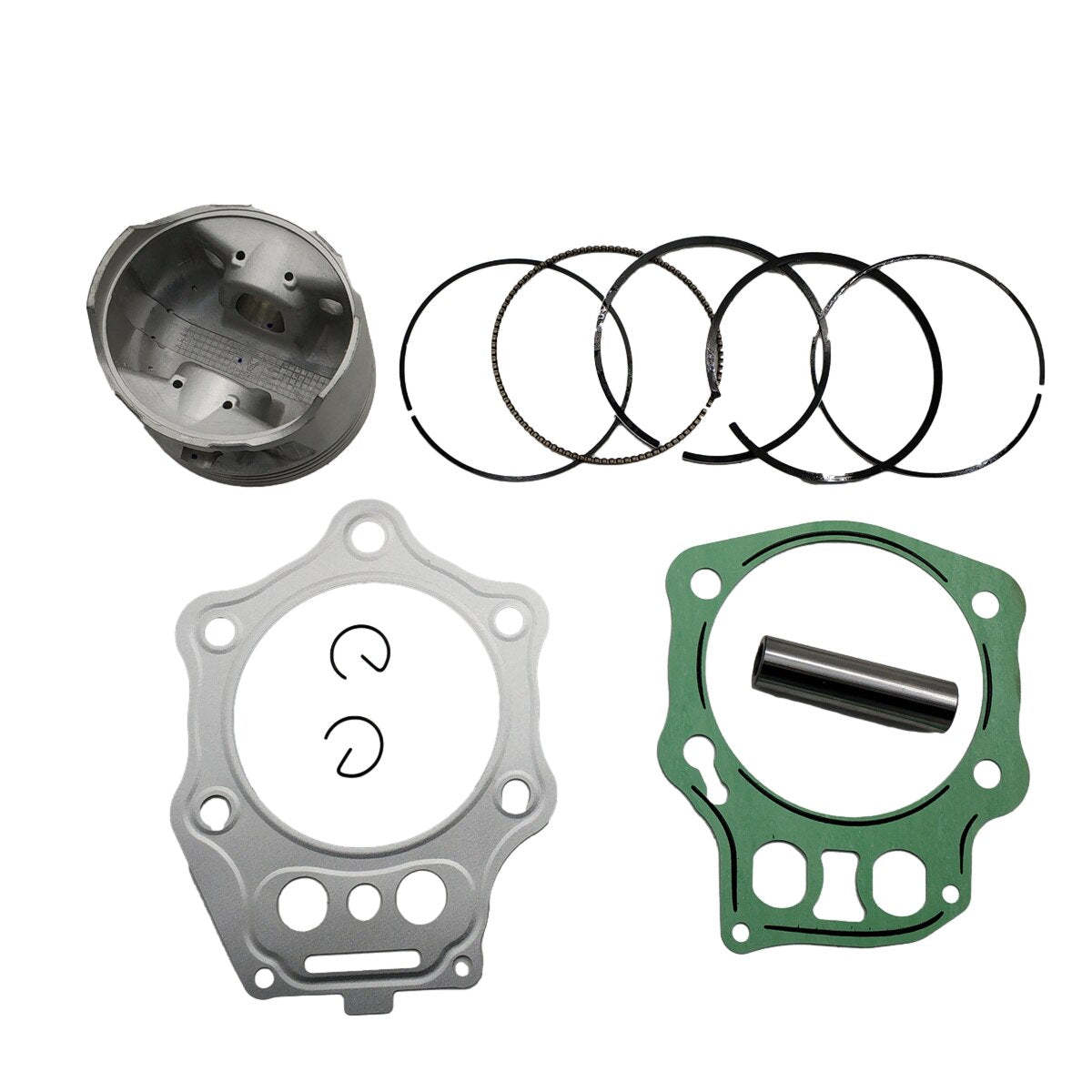 Top End Cylinder Piston Gasket Kit For Honda Foreman 450 TRX450 S/ES/FE/FM 4x4 1998-2004 90mm 450cc 12100-HN0-A00 12191-HM7-013