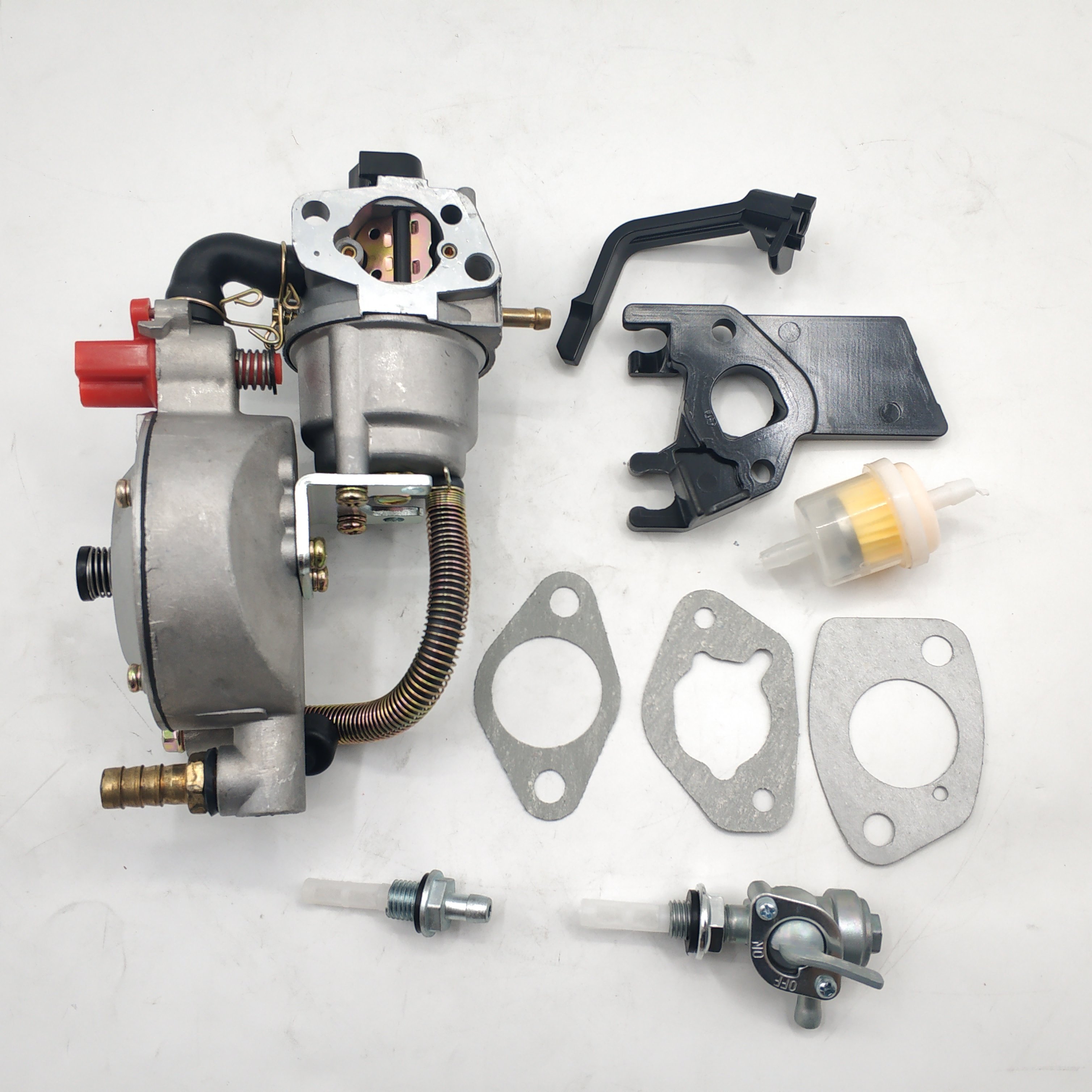 Carburetor Dual Fuel Conversion Kit For HONDA GX160 GX200 168F 170F 2KW 3KW GENERATOR LPG/CNG GASOLINE Dual Fuel Carburetor Carb