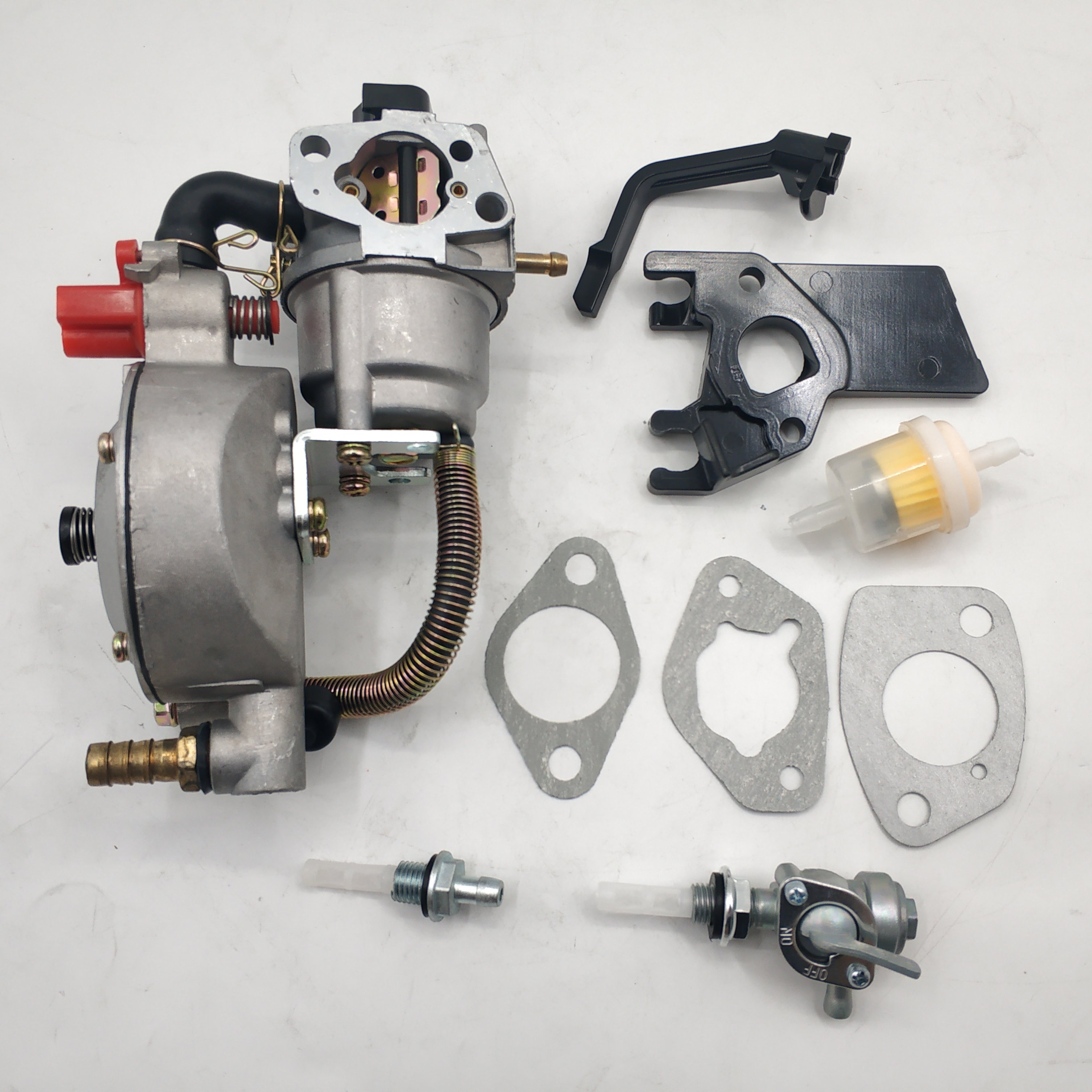 Carburetor Dual Fuel Conversion Kit For HONDA GX160 GX200 168F 170F 2KW 3KW GENERATOR LPG/CNG GASOLINE Dual Fuel Carburetor Carb