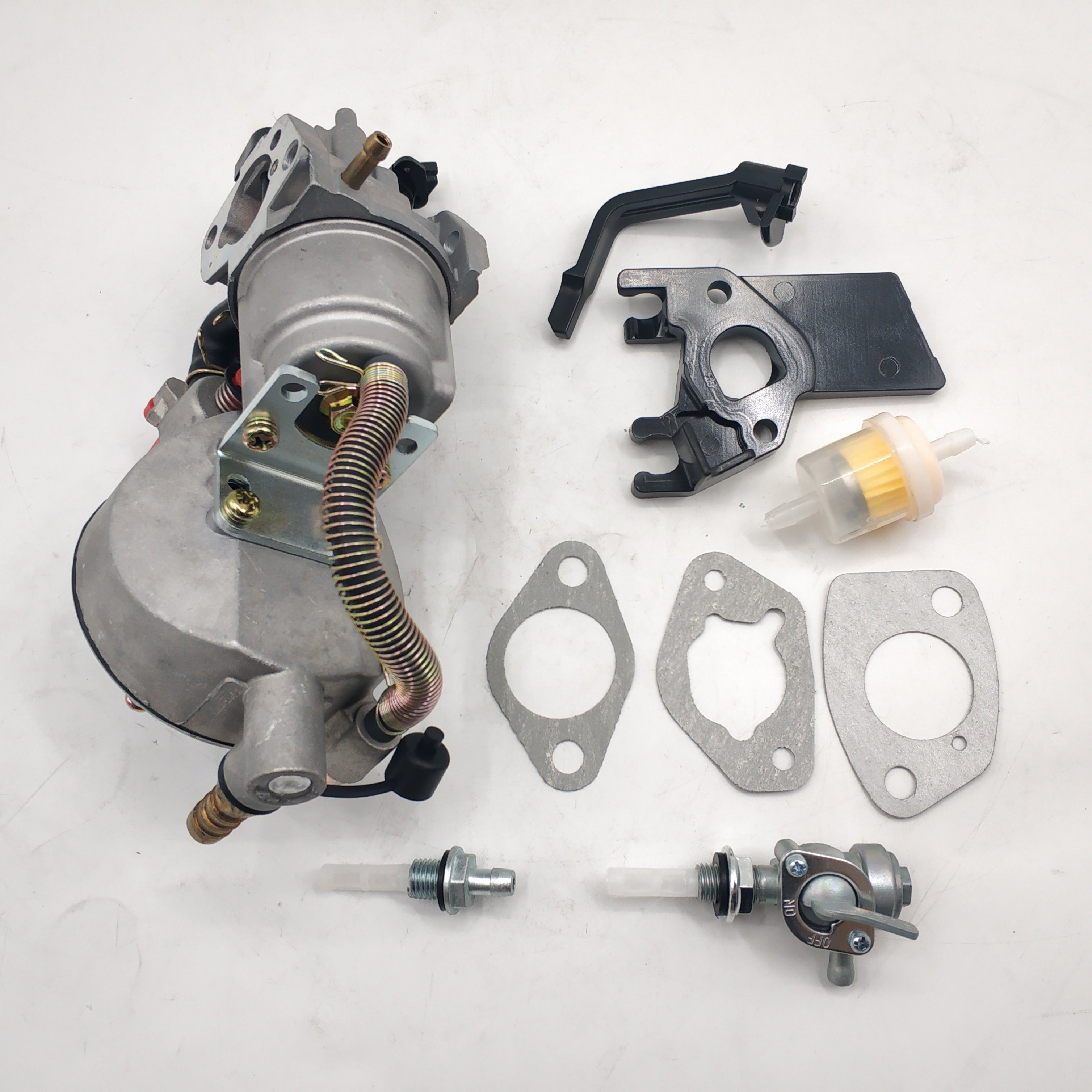 Carburetor Dual Fuel Conversion Kit For HONDA GX160 GX200 168F 170F 2KW 3KW GENERATOR LPG/CNG GASOLINE Dual Fuel Carburetor Carb