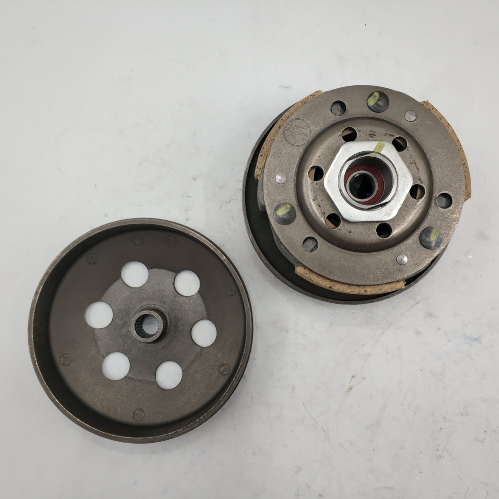 Driven Clutch Pulley Assembly CVT GY6 49CC 50CC Moped Scooter ATV 139QMB Clutch Assy