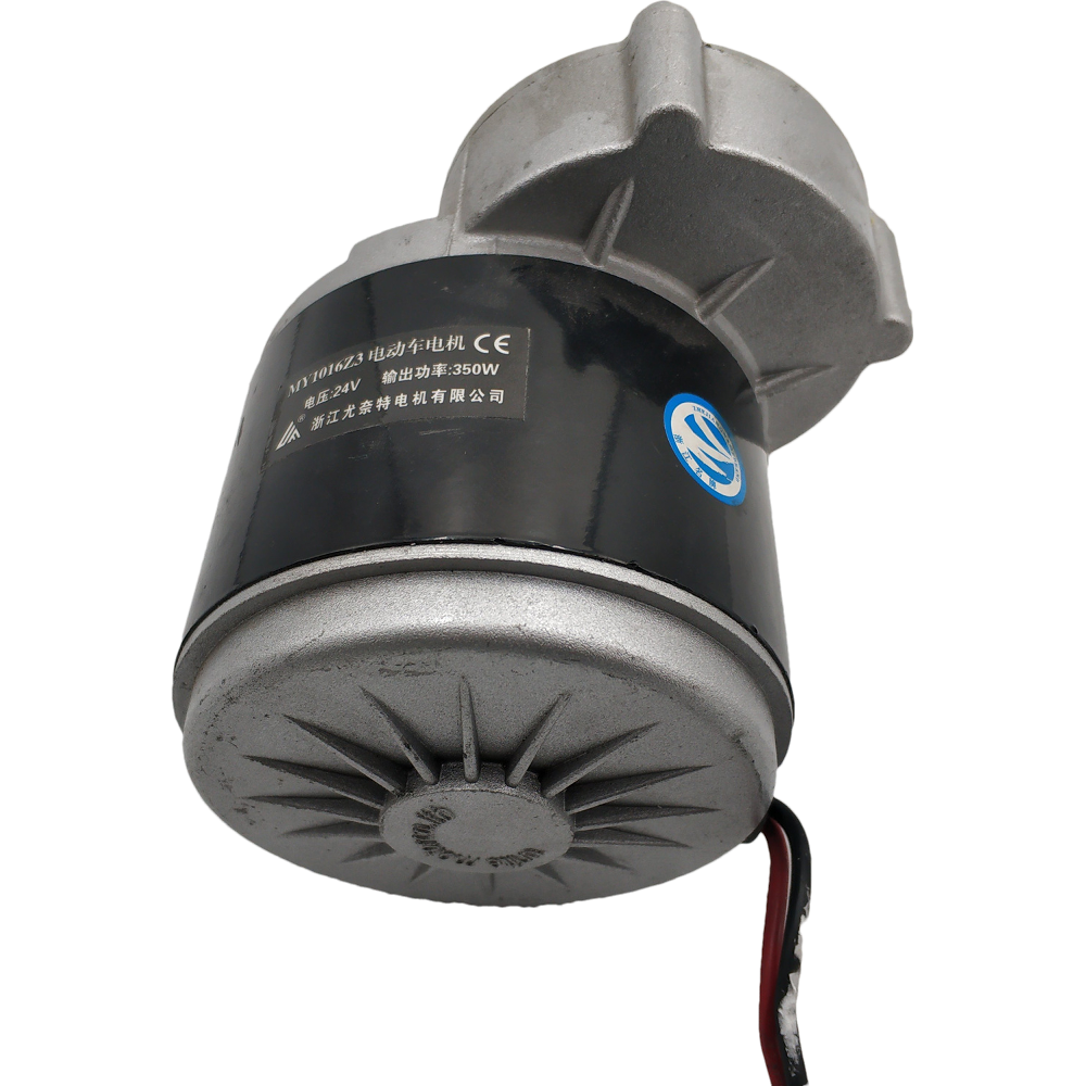 New 24 Volt 350 Watt MY1016Z3 Gear Reduction Electric Motor With 9 Tooth