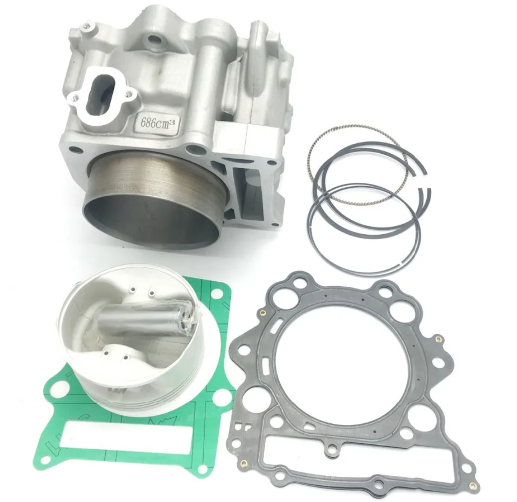 HS700 Hisun 700CC ATV Quad Cylinder Set with piston ring pin clips