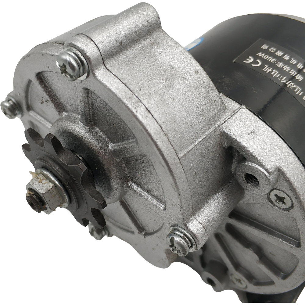 New 24 Volt 350 Watt MY1016Z3 Gear Reduction Electric Motor With 9 Tooth