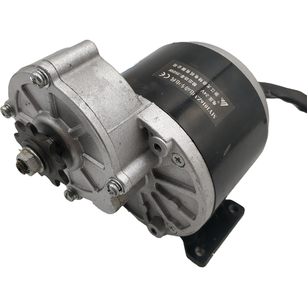 New 24 Volt 350 Watt MY1016Z3 Gear Reduction Electric Motor With 9 Tooth