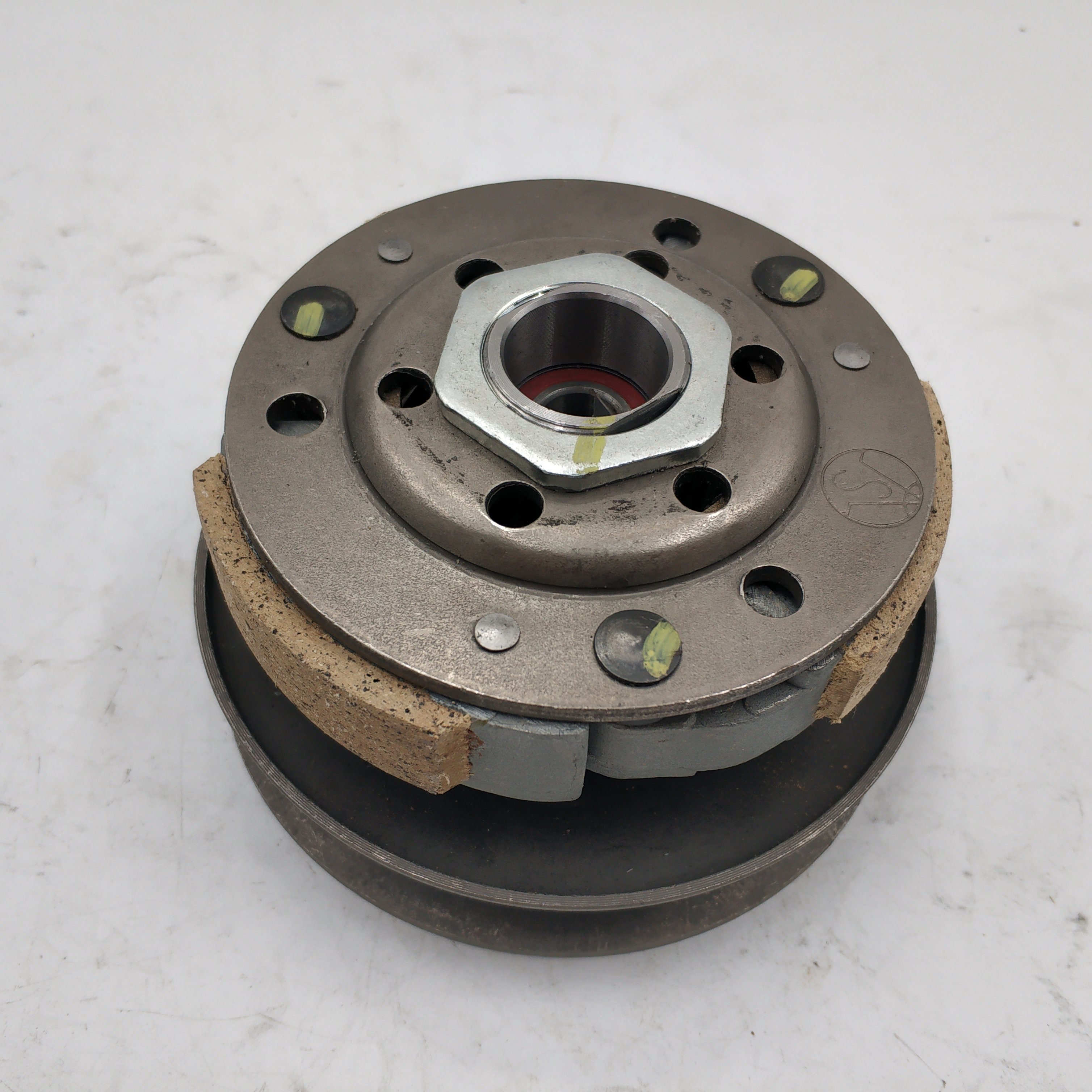 Driven Clutch Pulley Assembly CVT GY6 49CC 50CC Moped Scooter ATV 139QMB Clutch Assy