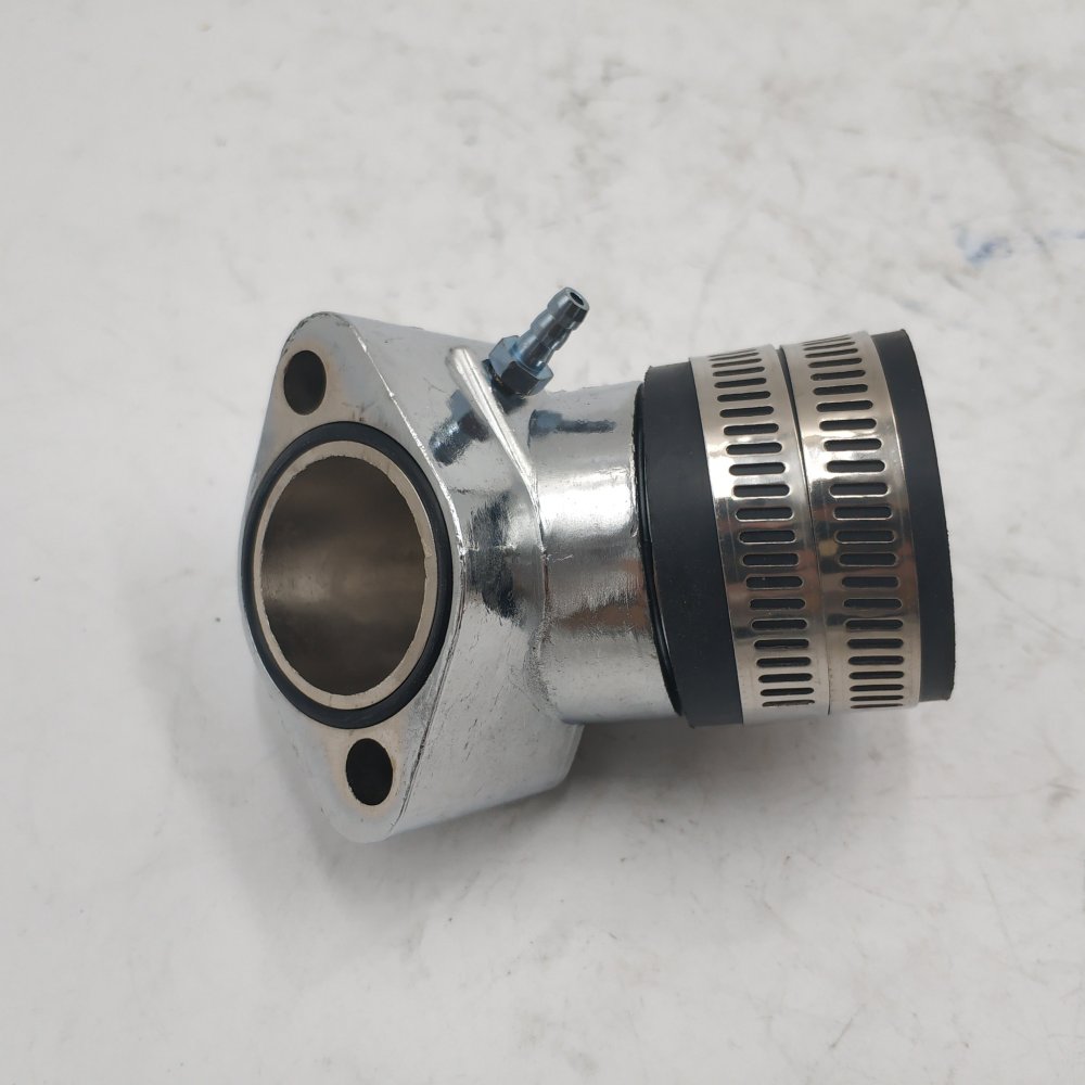 Performance chrome Alloy intake manifold for Scooter GY6 125 GY6 150 152QMI 157QMJ / CVK30 Carburetor intake Manifold