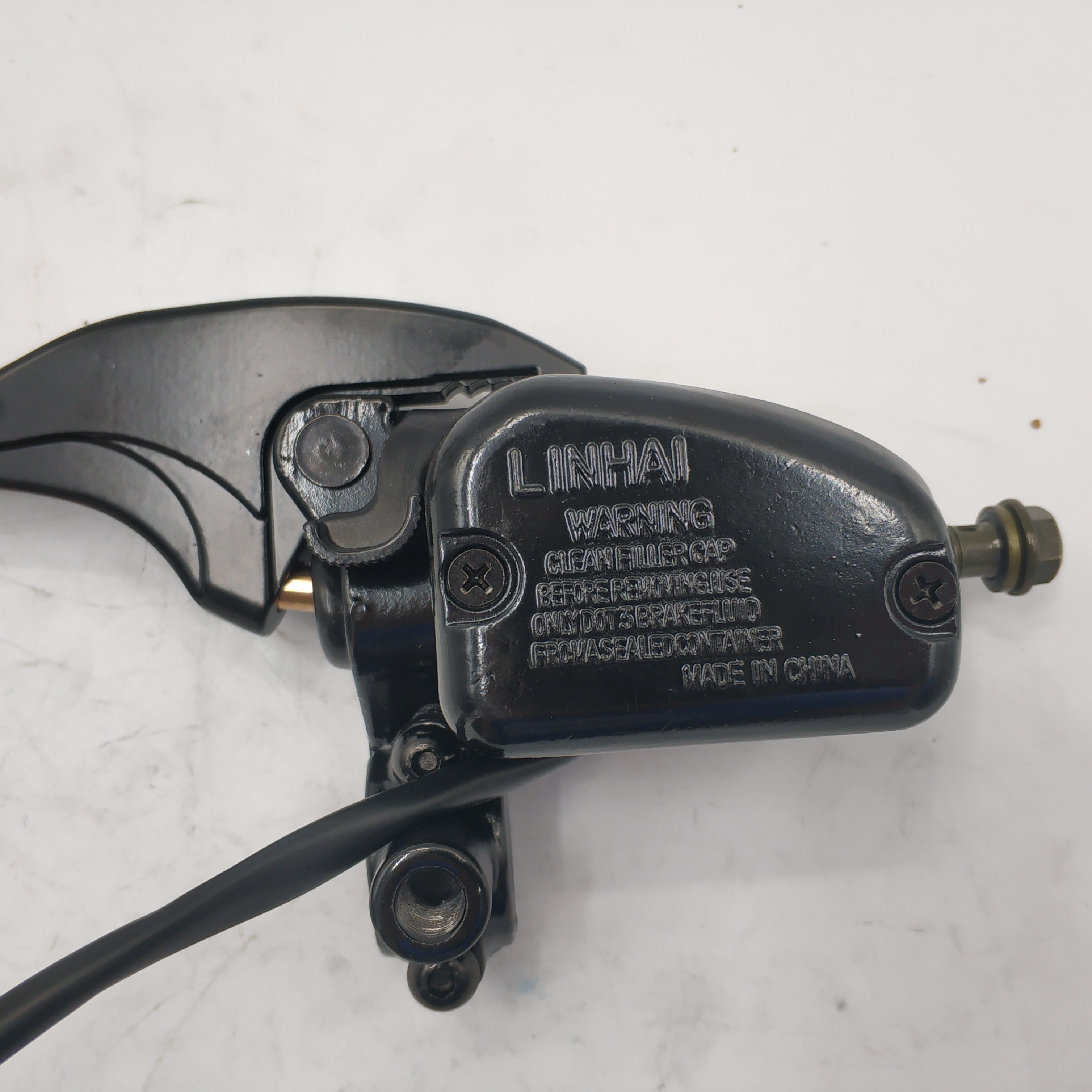 Master Cylinder With Brake Lever Linhai 260 Manco Heel Bighorn 260cc 300cc ATV